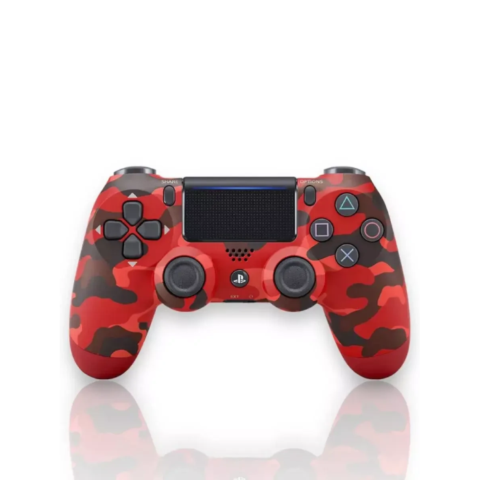 Геймпад для приставки з Bluetooth Dual Shock 4 Wireless RD-00-26 Червоний камуфляж Бездротовий геймпад