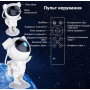 Лазерний нічник-проектор Космонавт на Місяці з пультом та з 8 режимами свічення