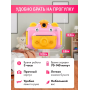Дитячий фотоапарат з моментальним друком фото Wi Fi Print Camera PINK Термодрукарський рожевий фотоапарат