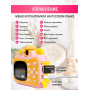 Дитячий фотоапарат з моментальним друком фото Wi Fi Print Camera PINK Термодрукарський рожевий фотоапарат