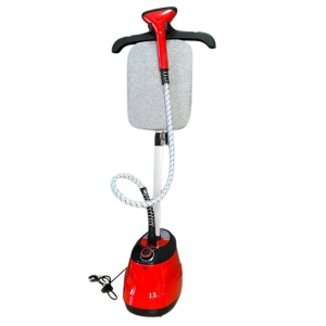 Відпарювач вертикальний для одягу Garment Steamer 2000W Червона Парова праска для всіх видів тканини