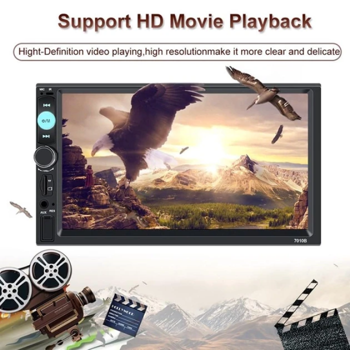 Автомагнітола з HD дисплеєм 7" на Android CML-PLAY 7010B 2DIN Магнітола для авто з дисплеєм