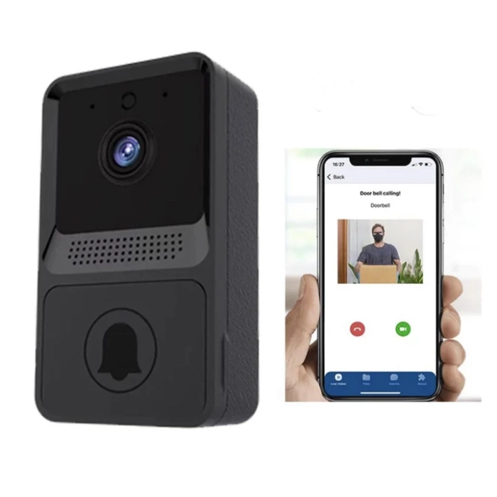 Бездротовий дверний WIFI дзвінок з камерою Mini Doorbell Міні-домофон для дому