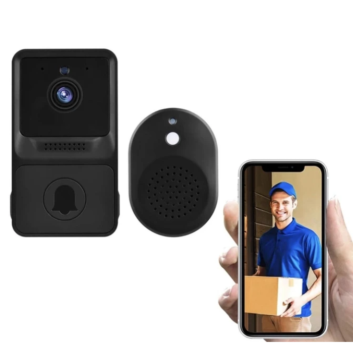 Бездротовий дверний WIFI дзвінок з камерою Mini Doorbell Міні-домофон для дому