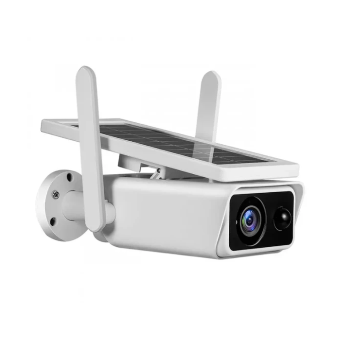 Беспроводная уличная WiFi IP-камера видеонаблюдения с солнечной батареей и удаленным доступом Solar ABQ-Q1