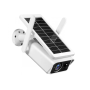 Беспроводная уличная WiFi IP-камера видеонаблюдения с солнечной батареей и удаленным доступом Solar ABQ-Q1