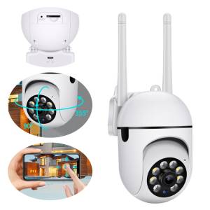 Бездротова вулична IP-камера відеоспостереження з WI-FI CLOUD STORAGE Поворотна камера з програмою YIOOT