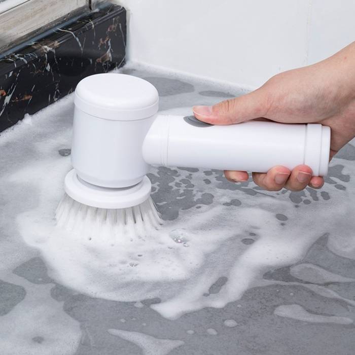 Щітка для збирання електрична 5 в 1 Magic Brush Бездротова щітка для збирання з насадками