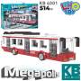 Конструктор для дітей Тролейбус LIMO TOY KB 4001 Іграшковий набір на 514 деталей