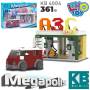 Конструктор для дітей АЗС LIMO TOY KB 4004 Іграшковий набір на 361 деталі