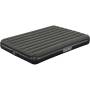 Надувной комфортный велюровый матрас Bestway 6716S Черный 152x203x25 см Двухспальный велюровый матрас