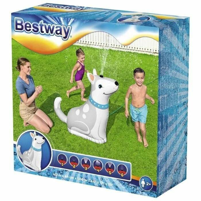 Надувна іграшка з розприскувачем Happy Husky Bestway 52570 Дитячий Надувний Розбризкувач