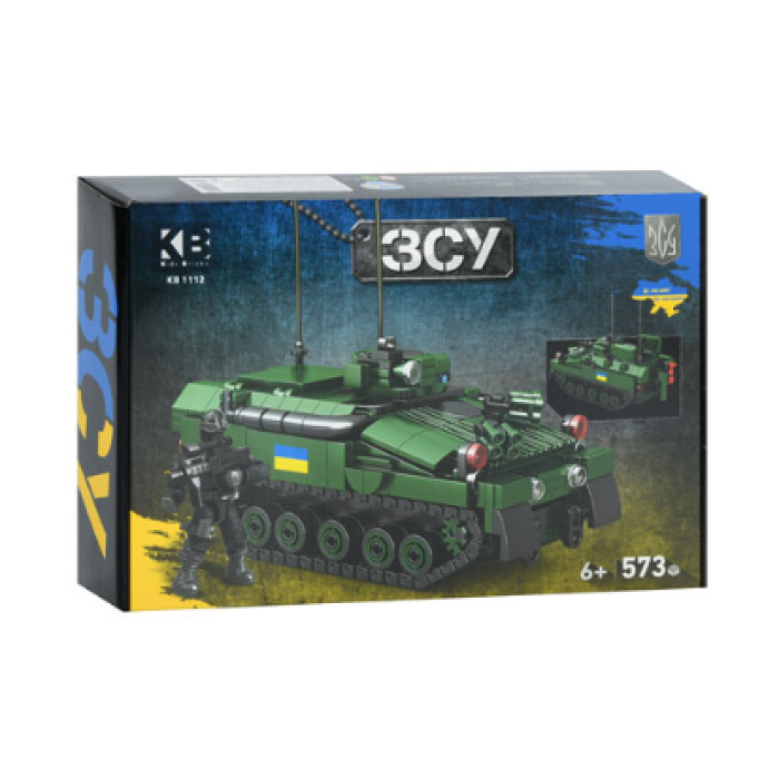 Дитячий конструктор Військова техніка ЗСУ Limo Toy KB 1112 Іграшковий військовий бронетранспортер