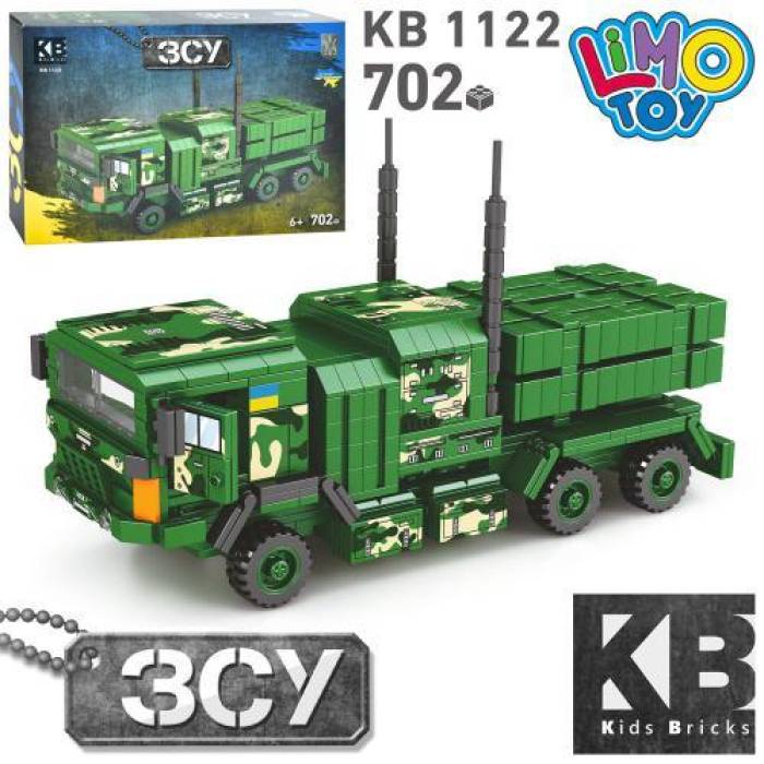Конструктор Военная техника ВСУ Limo Toy KB 1122 Игрушечня военная машина