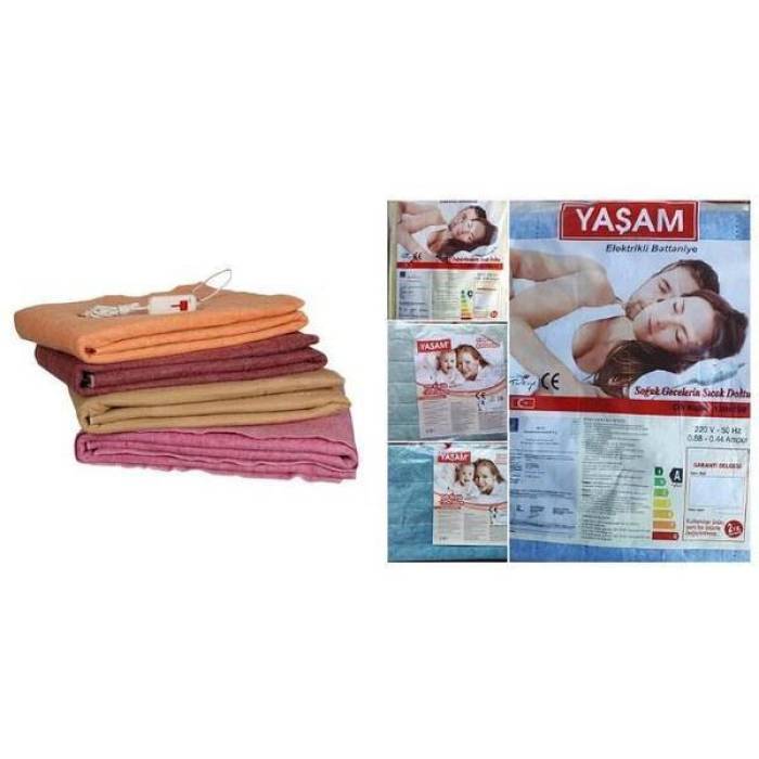 Електричне простирадло YASAM 120х160см простирадло з підігрівом Туреччина 2 режими роботи