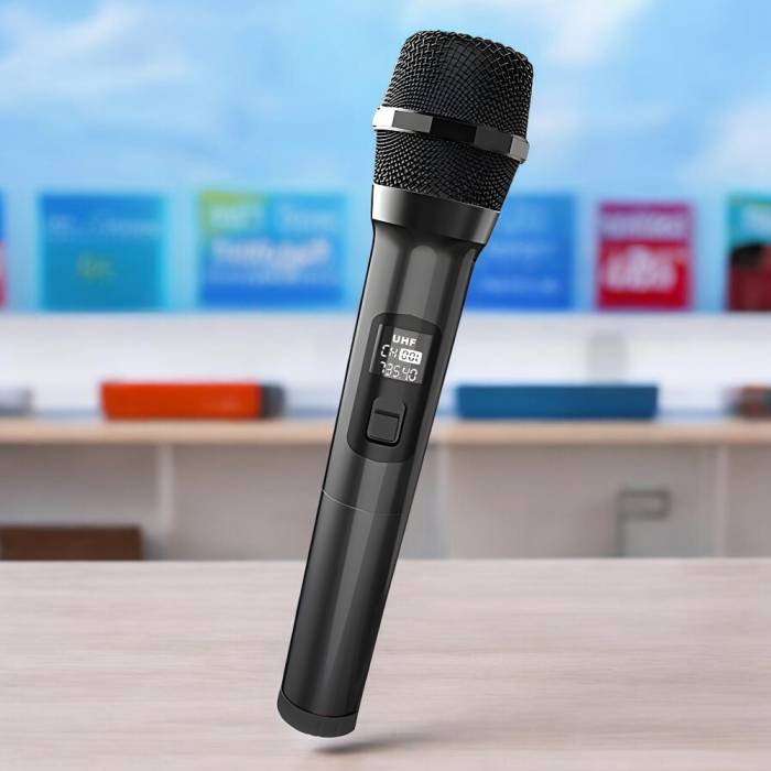 Портативная Bluetooth-колонка с RGB-подсветкой и караоке-микрофоном Hopestar A6 Club 200W