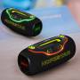 Портативная Bluetooth-колонка с RGB-подсветкой и караоке-микрофоном Hopestar A6 Club 200W