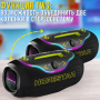 Портативная Bluetooth-колонка с RGB-подсветкой и караоке-микрофоном Hopestar A6 Club 200W