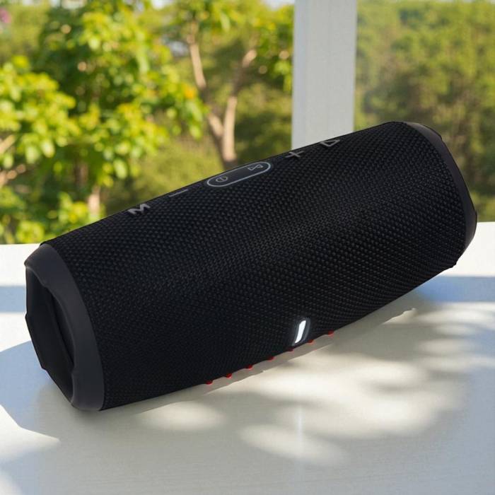 Портативна Bluetooth колонка зі звуком 360° та водозахистом Charge-5 B19 Чорний