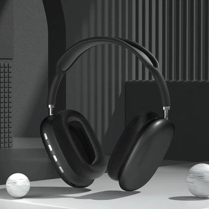 Накладные беспроводные аккумуляторные Bluetooth наушники P9 Наушники с мягкими амбушюрами и хорошим звуком
