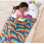 Детский спальный мешок-подушка Единорог Baby sleeping bag 3 в 1 Игрушка подушка и спальный мешок