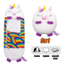 Детский спальный мешок-подушка Единорог Baby sleeping bag 3 в 1 Игрушка подушка и спальный мешок