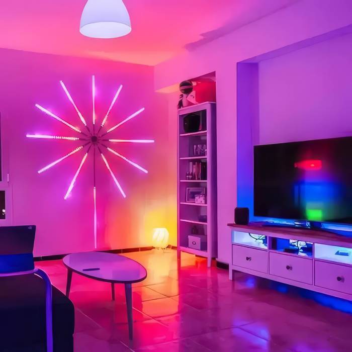 Світлодіодна стрічка з пультом керування та 213 динамічними режимами Світлодіодна стрічка з живленням від USB
