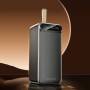Зовнішній акумулятор Power Bank на 100 000 мАч з дисплеєм та ліхтариком AWEI P101K 22.5W Чорний