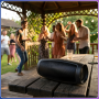 Bluetooth колонка 2х2.5" з FM радіо та підтримкою MicroSD SPS UBL E3 MINI 10W