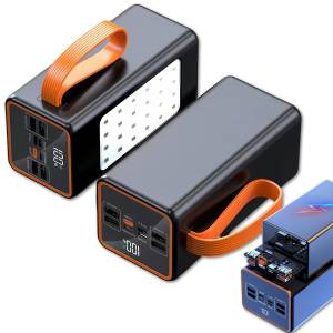 Повербанк із швидкою зарядкою на 100 000 mAh YM-655 з ліхтарем