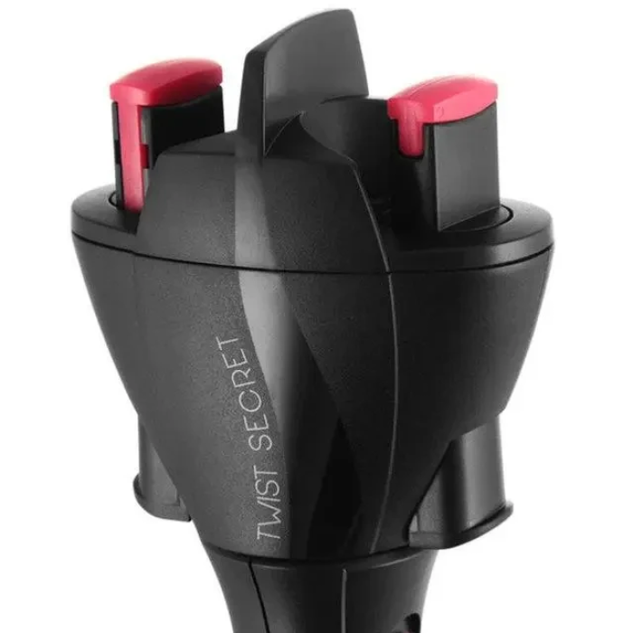 Плойка для плетіння кісок BaByliss Twist Secret DMC Чорно-рожева Плойка для укладання волосся