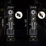 Світлодіодні BI-LED лінзи для машини Y10 H7 Mini 70W 6000K 14000Lm Лінзи H7 LED 12V