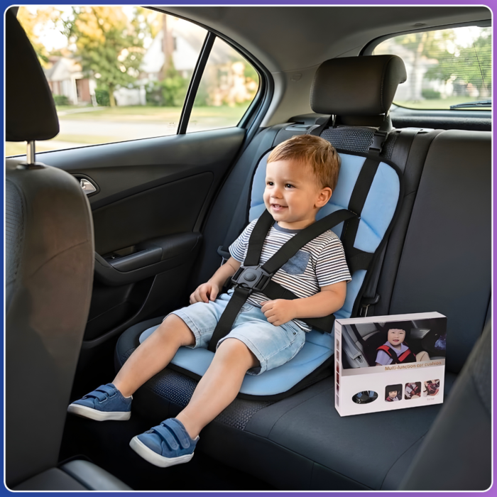 Дитяче автокрісло з п'ятиточковими ременями MULTI FUNCTION CAR CUSHION NY-26/TV-15