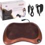 Роликова масажна подушка для спини та шиї Massage pillow | масажна подушка | масажер з підігрівом