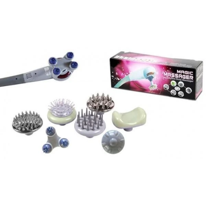Вібраційний масажер для всього тіла Magic Massager 8 в 1 Ручний масажер