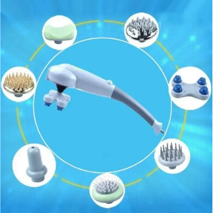 Вібраційний масажер для всього тіла Magic Massager 8 в 1 Ручний масажер