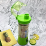 Портативный блендер в виде бутылки на 380мл Smart Juice Компактный миксер для приготовления смузи и коктейлей