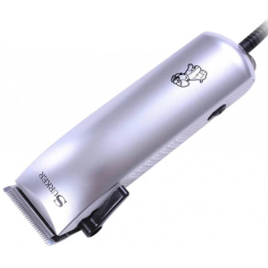 Машинка для стрижки тварин Surker SK 107 Срібляста Провідна машинка для стрижки з 4 насадками