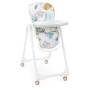 Дитячий стільчик на коліщатках для годування зі столиком Bambi M 5673-12 Блакитний