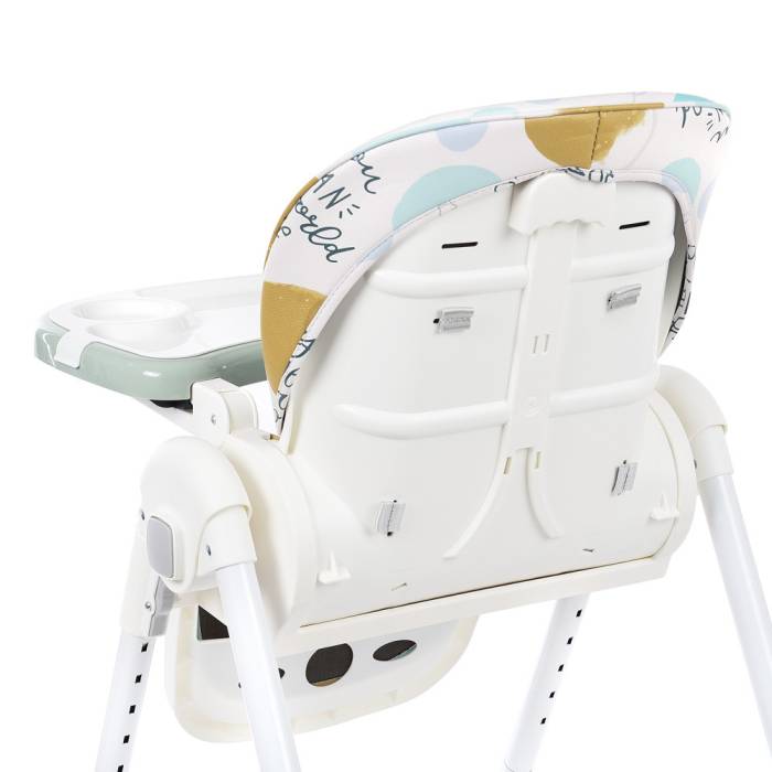 Дитячий стільчик на коліщатках для годування зі столиком Bambi M 5673-12 Блакитний
