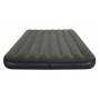 Надувне двоспальне велюрове ліжко Bestway 6713M Tritech Air Mattress Full 191 x 127 x 25 см Сірий