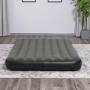 Надувне двоспальне велюрове ліжко Bestway 6713M Tritech Air Mattress Full 191 x 127 x 25 см Сірий